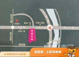 香榭悦园位置交通图1