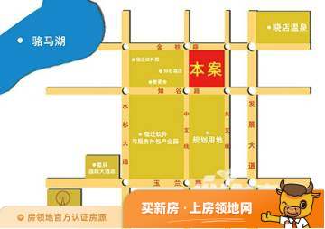尚城国际位置交通图1