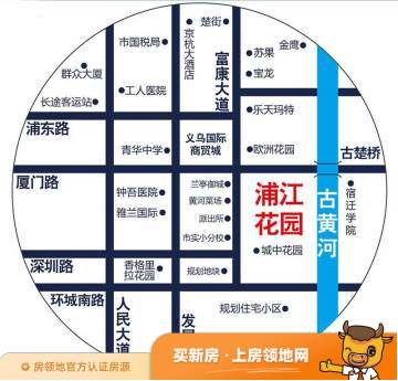 长沙恒大珺悦府(公寓）位置交通图3