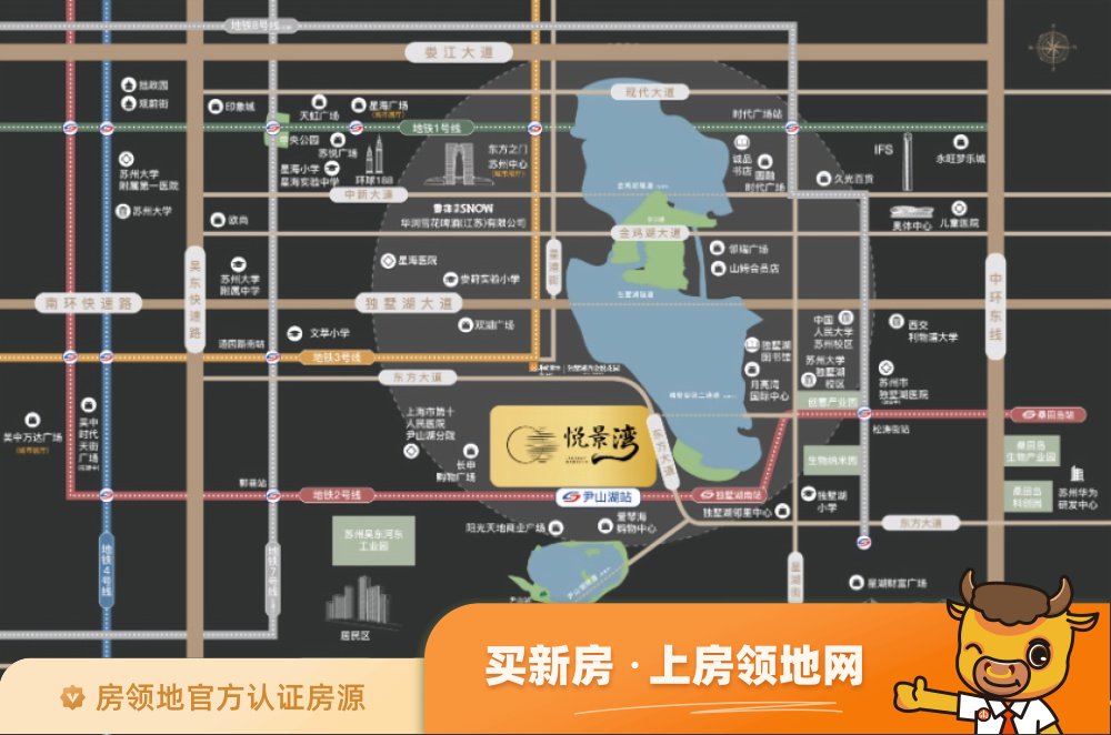 华润悦景湾位置交通图39