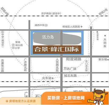 合景峰汇商务广场商铺位置交通图5
