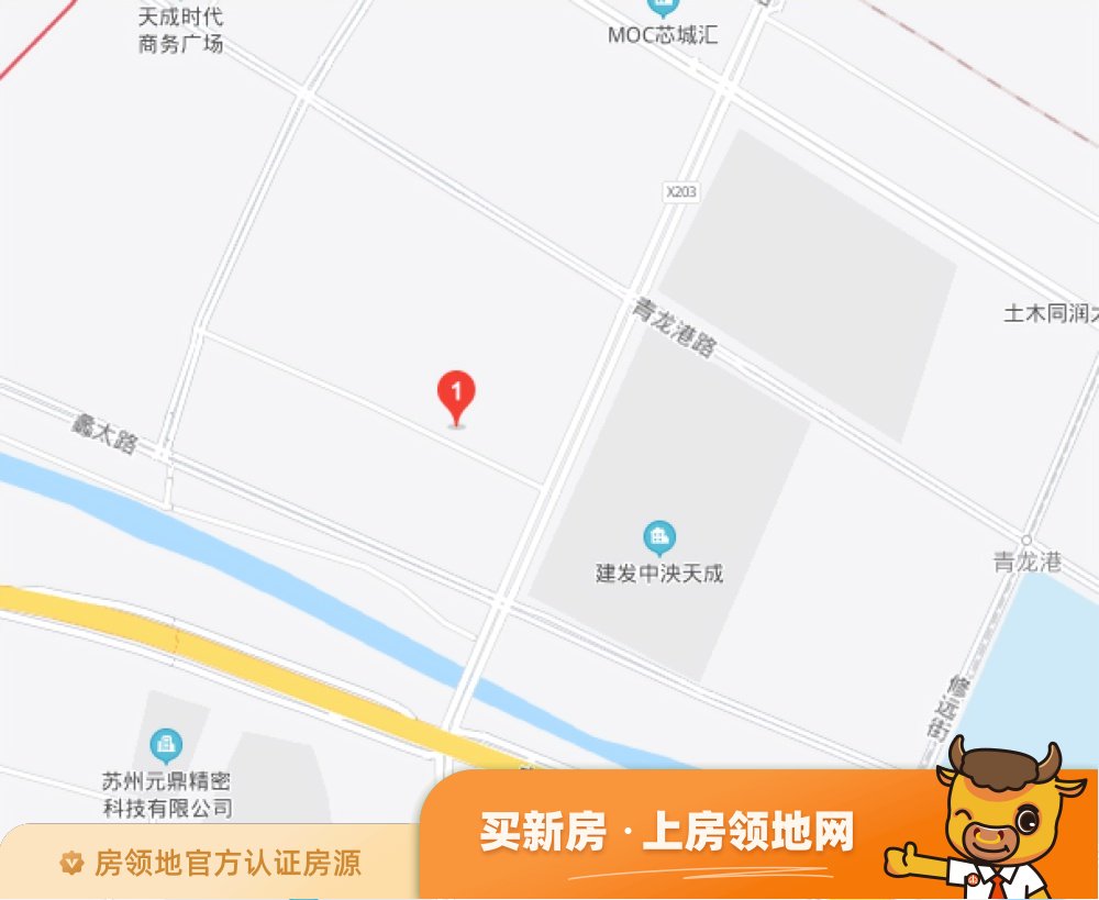 中国铁建花语天境位置交通图1