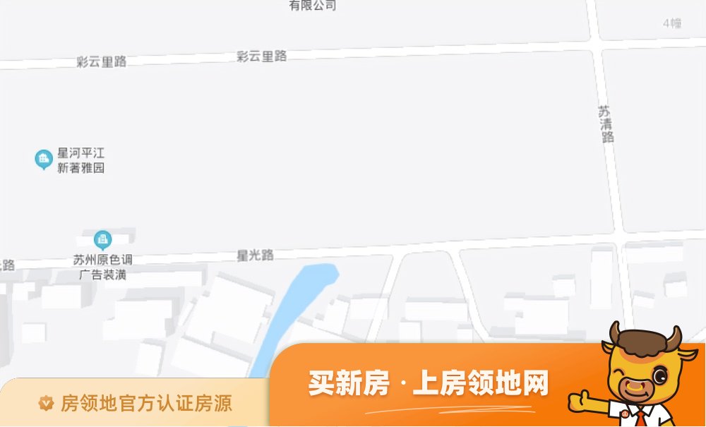 印象平江花园位置交通图1