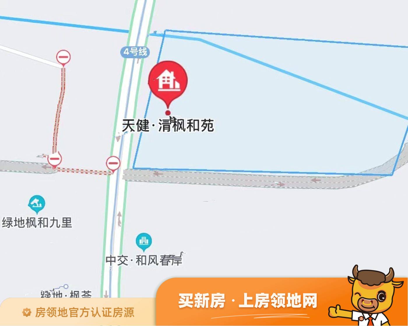 清枫和苑位置交通图2