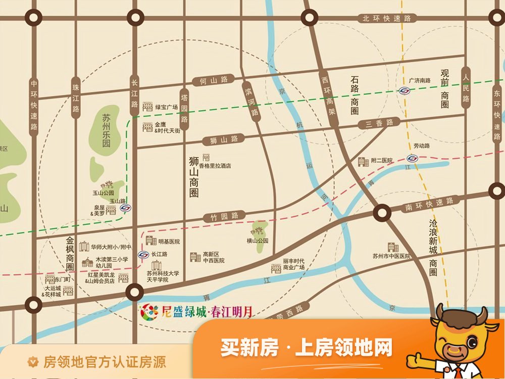 滨江美韵生活城位置交通图9