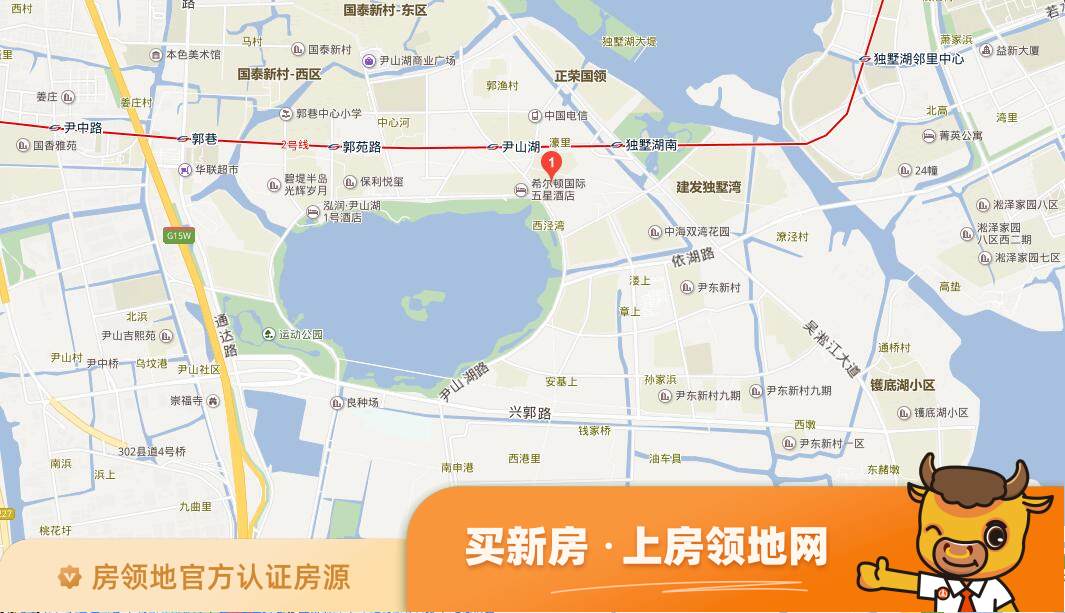 弘阳上湖位置交通图1
