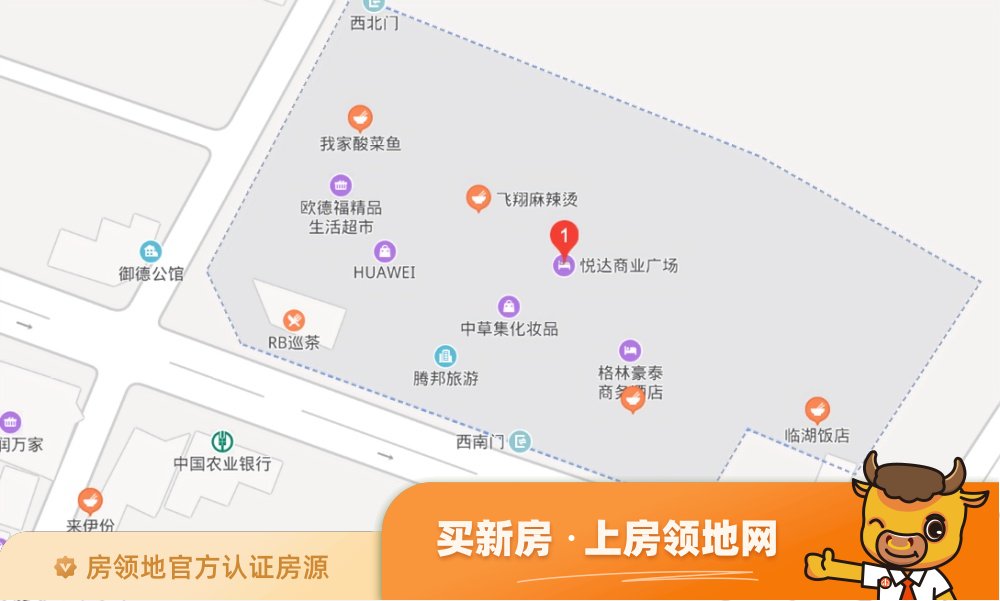 太湖悦达广场位置交通图44