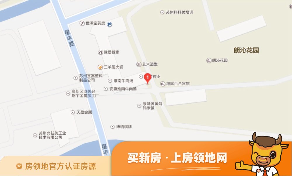 旭辉百合商业广场位置交通图33