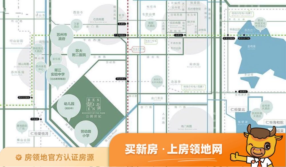 仁恒公园世纪位置交通图5