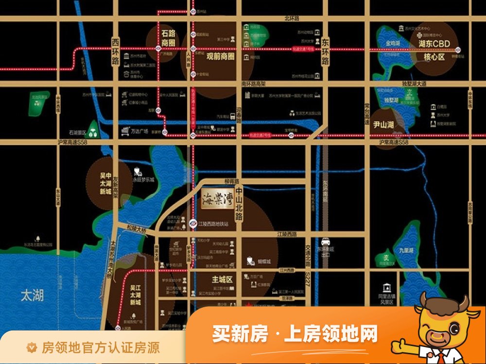 K2海棠湾位置交通图1