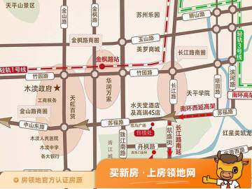 惠润中环时代位置交通图15