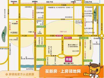 惠润中环时代位置交通图2