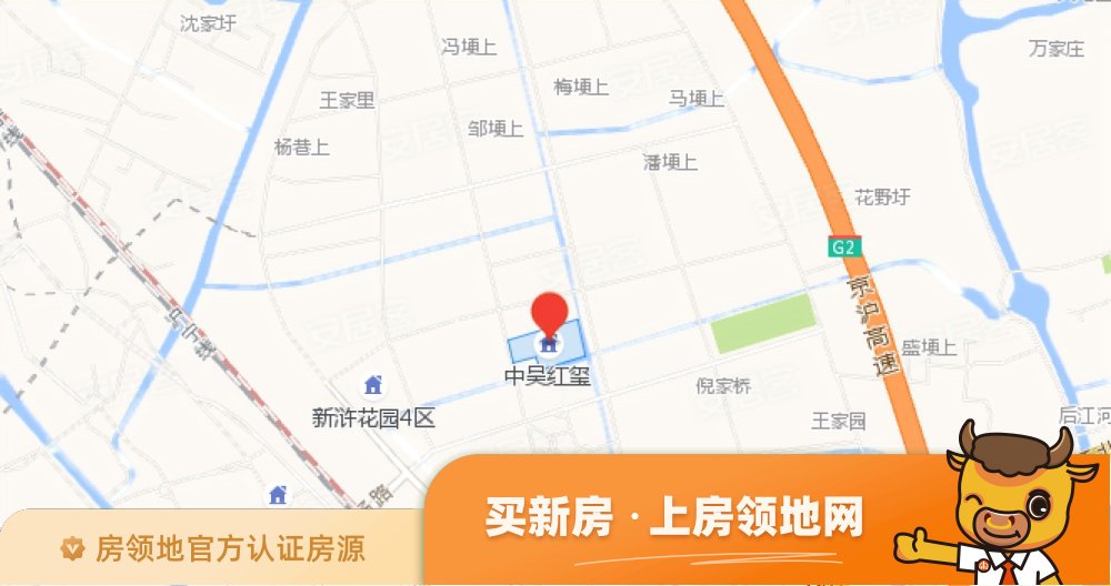 中吴红玺御园位置交通图53