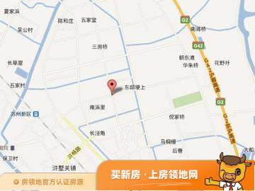 中吴红玺御园位置交通图5
