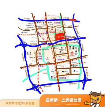 中锐尚城商业中心位置交通图66