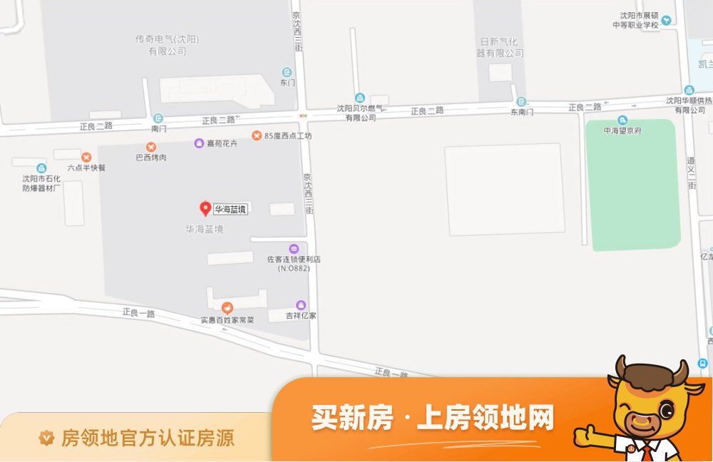 惠蒲新世纪北区位置交通图1