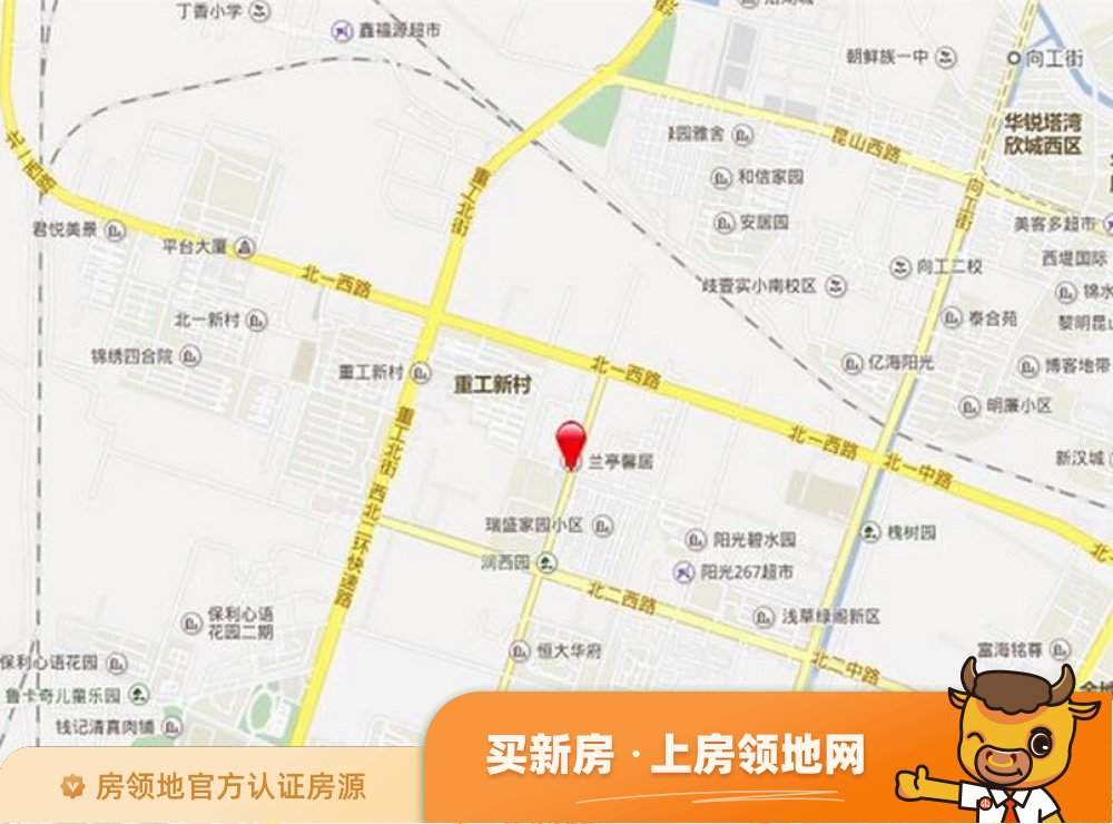 嘉城梓园位置交通图2