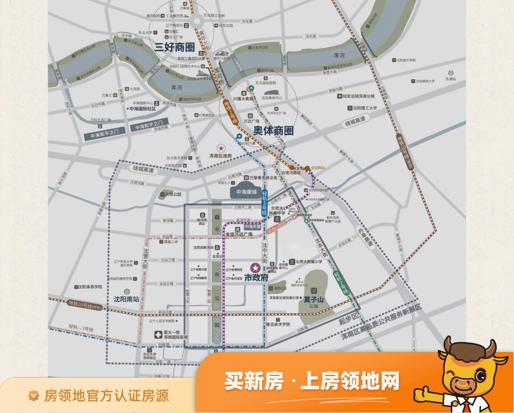 越贤府位置交通图2