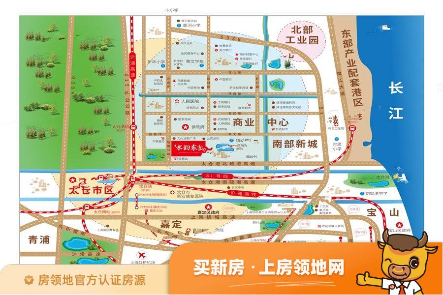 碧桂园水韵东方位置交通图4