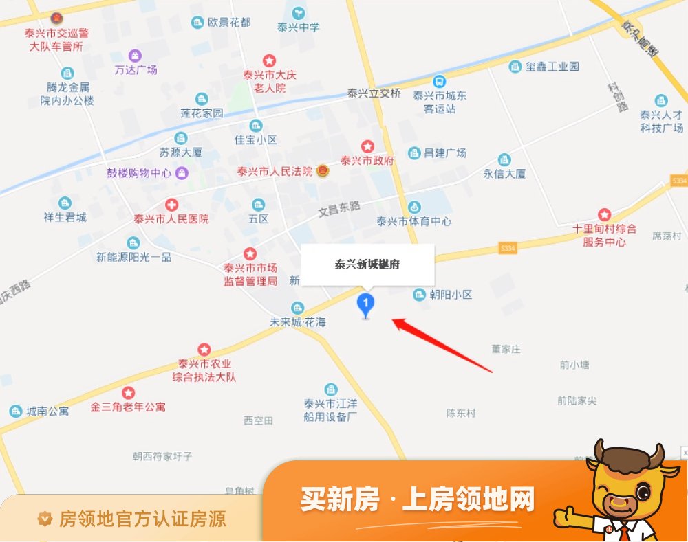 新城丹霞花园位置交通图2