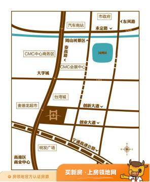 恒元城位置交通图41