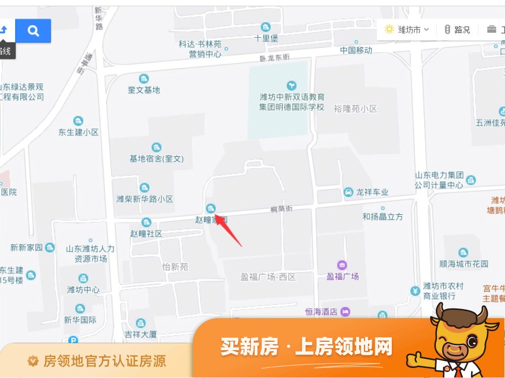 赵疃家园位置交通图32