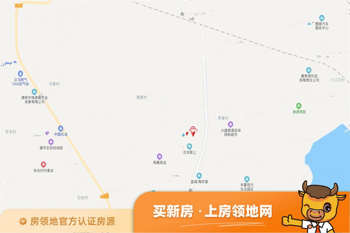 天朗富春原颂位置交通图2