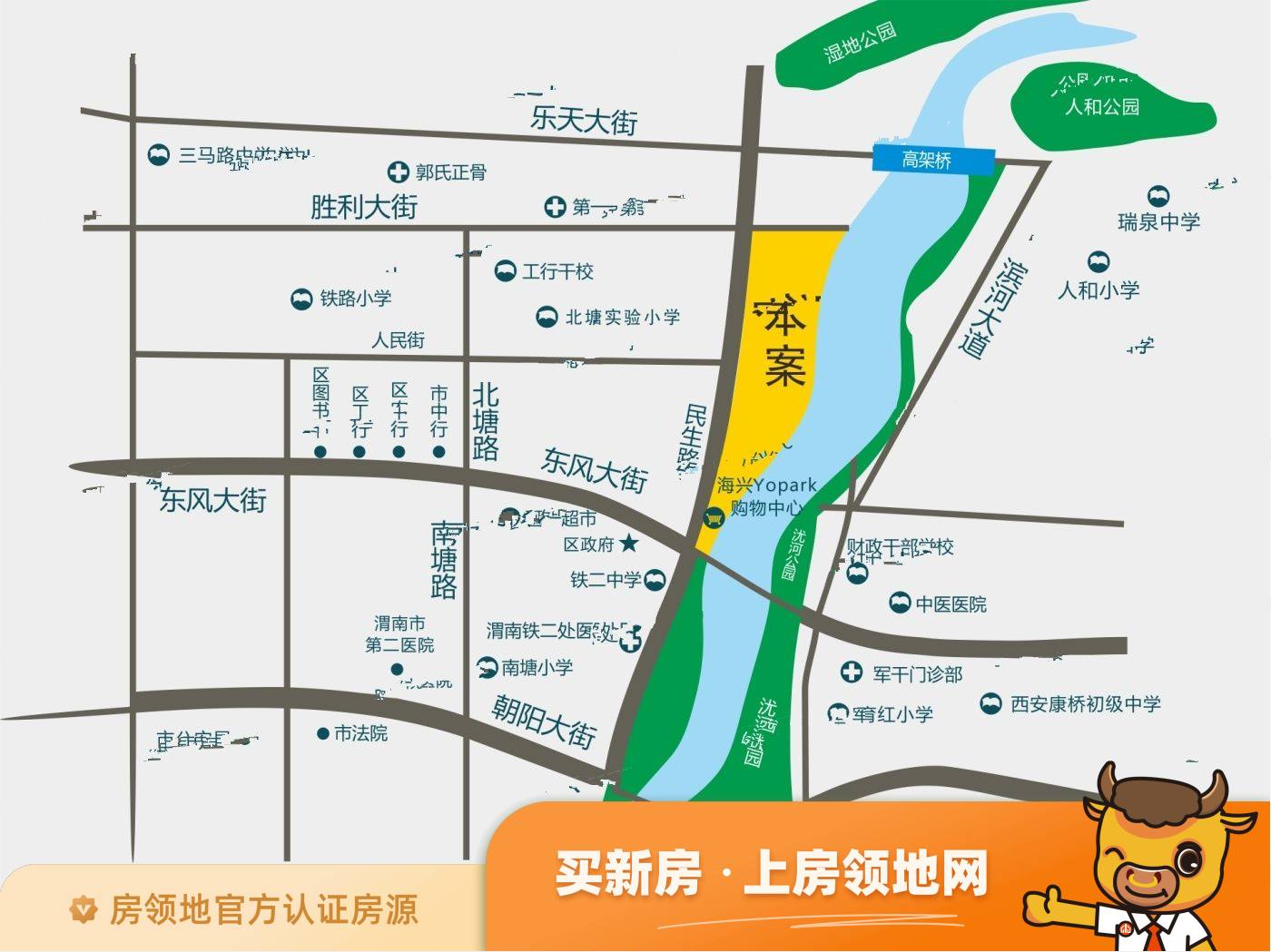 海兴水岸新城位置交通图1