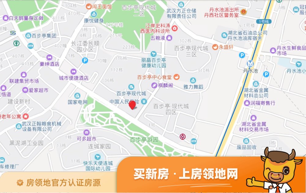 华鸿中央首府位置交通图2