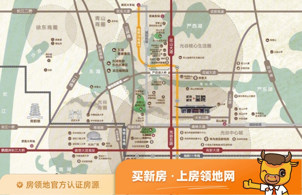 清华溪院位置交通图1