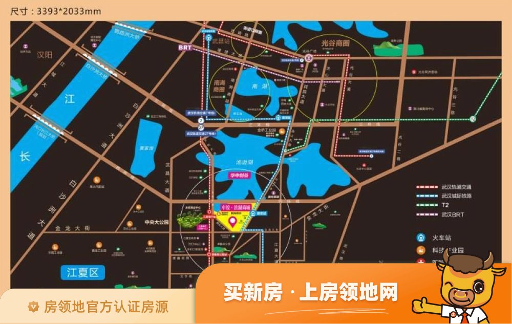 中锐滨湖尚城商铺位置交通图13