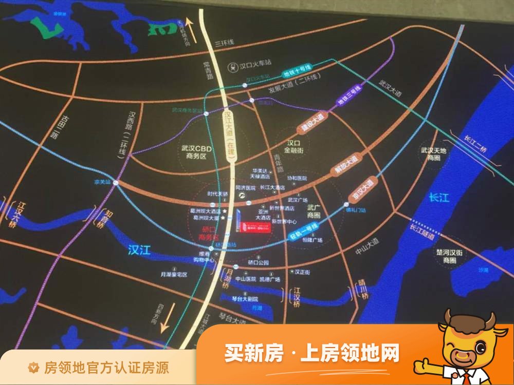 葛洲坝国际中心位置交通图36