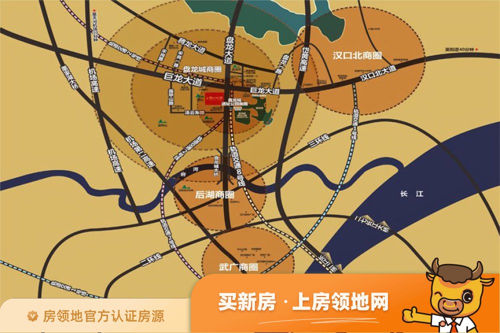 聚龙花园衡山公馆位置交通图1