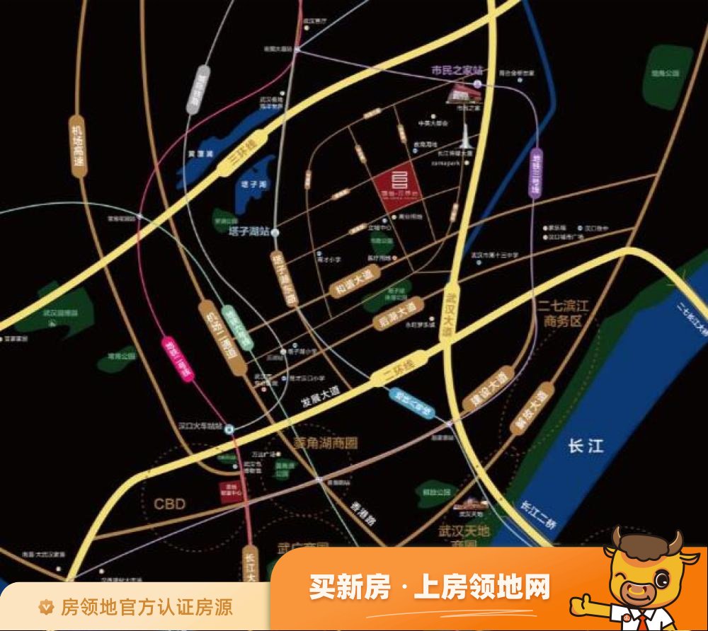 弘瑞君悦澜湾位置交通图1