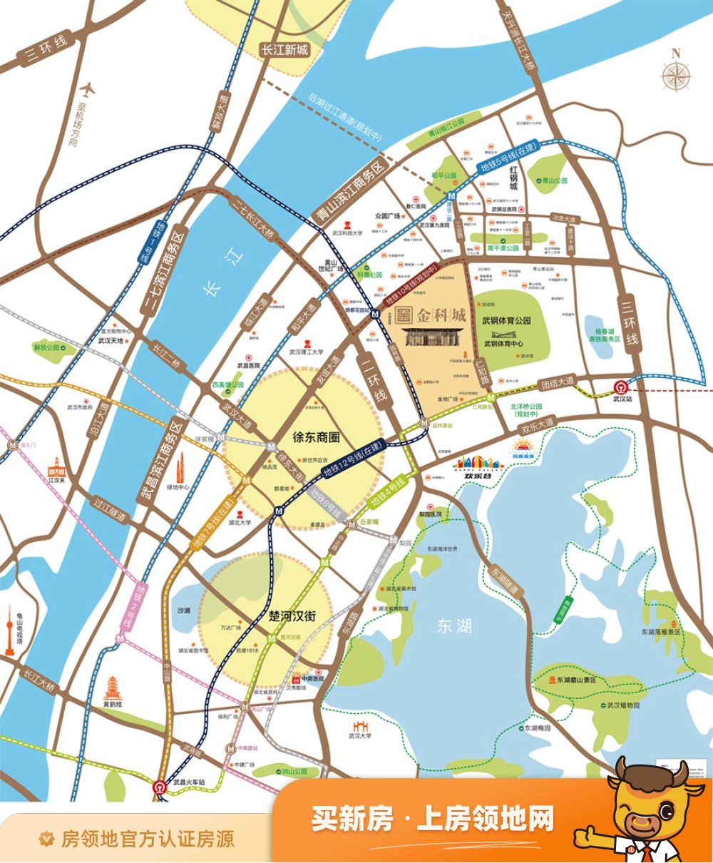 金科城位置交通图2