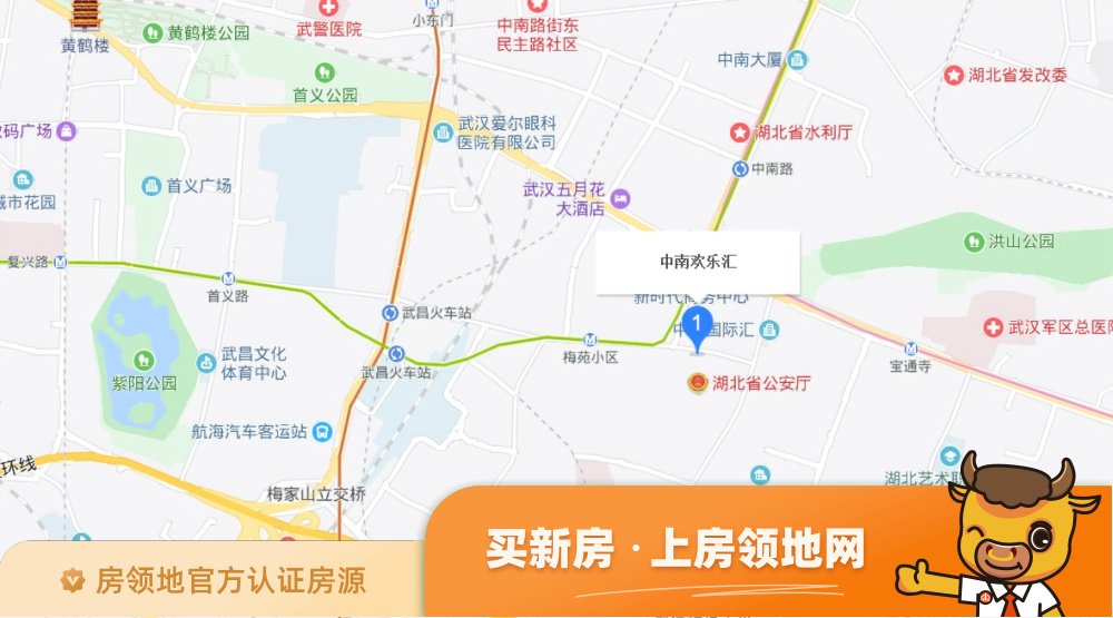 中南欢乐汇商铺位置交通图4
