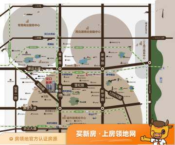 汉口新界悦街位置交通图2