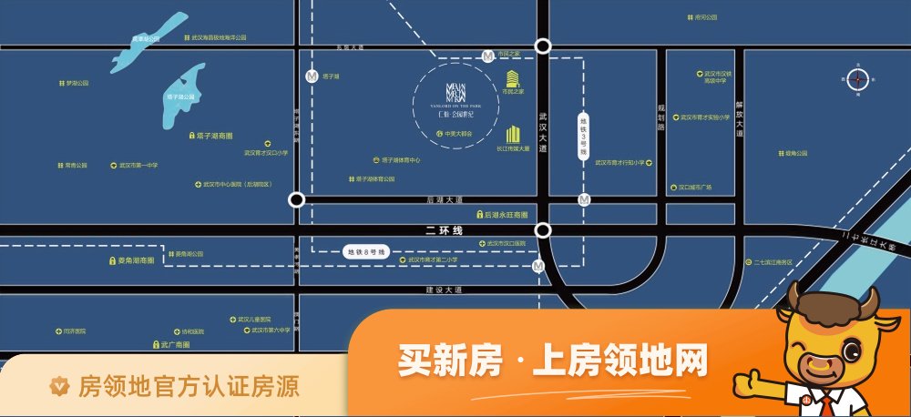 仁恒公园世纪位置交通图54
