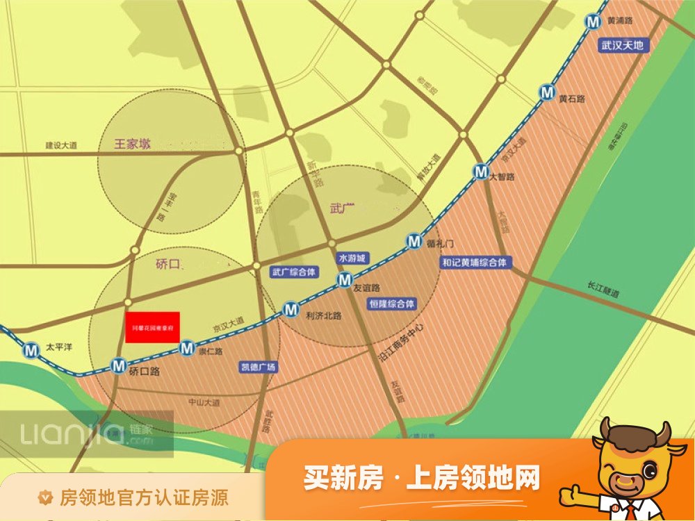 恒大悦珑湾位置交通图3