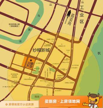 汉南天地位置交通图3