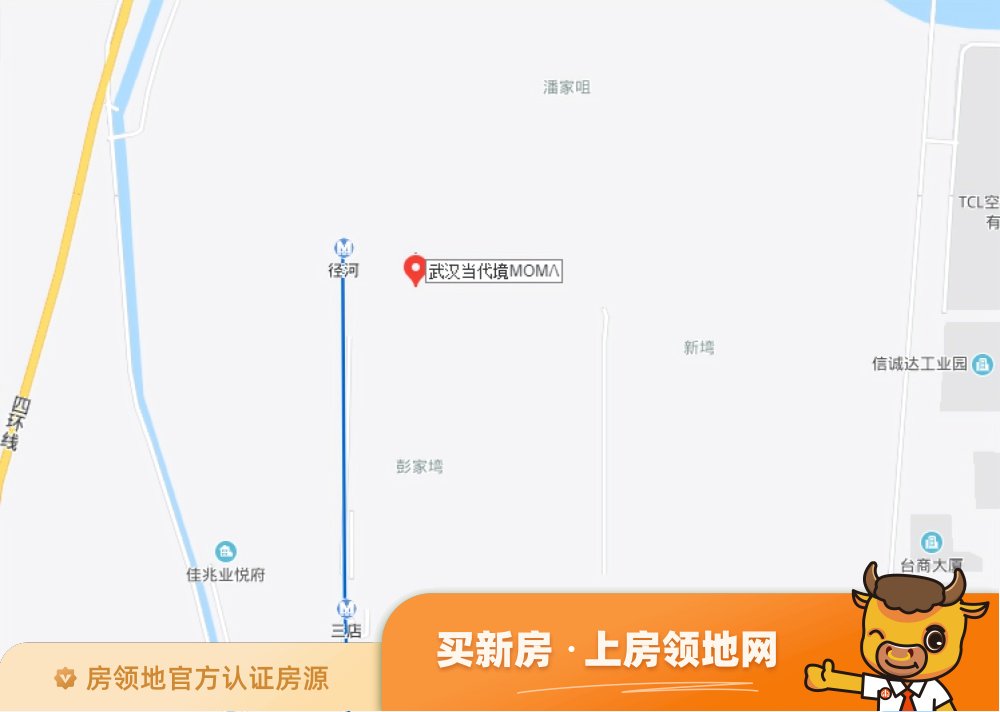 武汉当代境MOMΛ位置交通图25