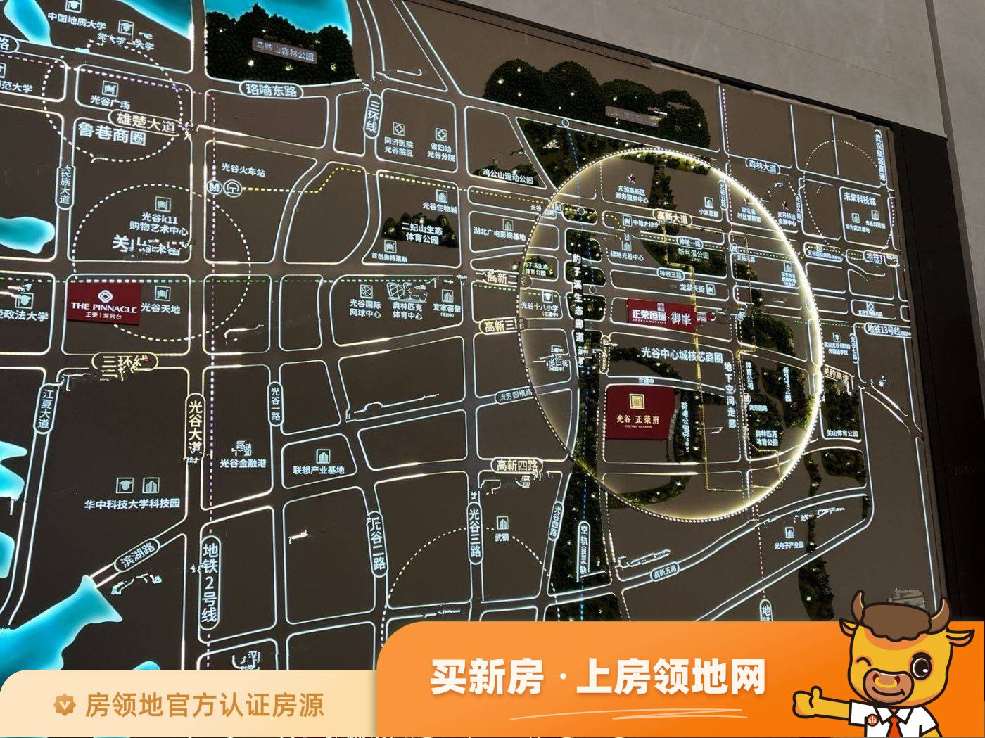 光谷正荣府位置交通图53