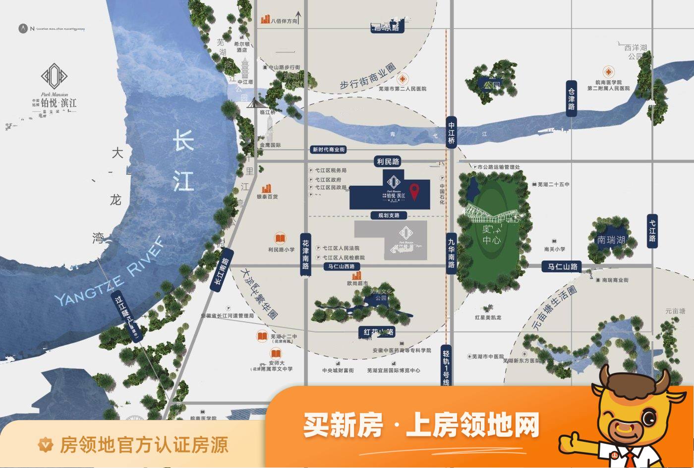 铂悦滨江鎏金印象位置交通图1