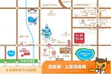 信德悦城位置交通图39