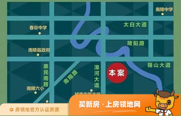 三江东门府位置交通图1