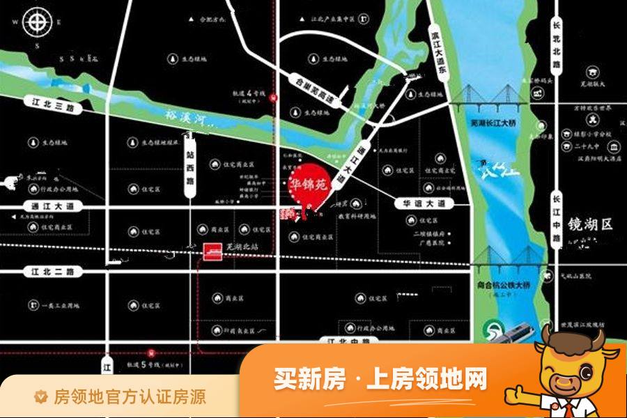 华锦苑位置交通图1