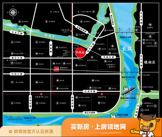 华锦苑位置交通图2