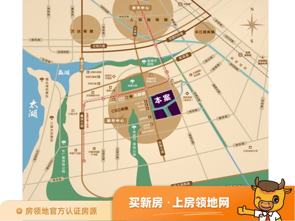 中海凤凰璟园四期位置交通图1