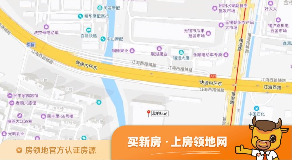 绿宇东方新城二期位置交通图8