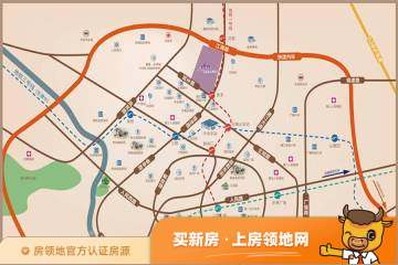 绿宇东方新城二期位置交通图7